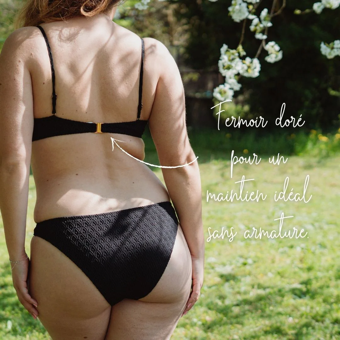 Haut de maillot Noir Alizée - Image 4
