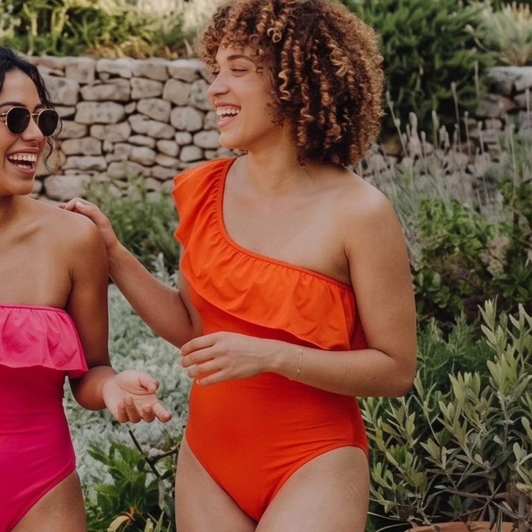 Maillot de bain menstruel 1 pièce Donna Mandarine - Image 3