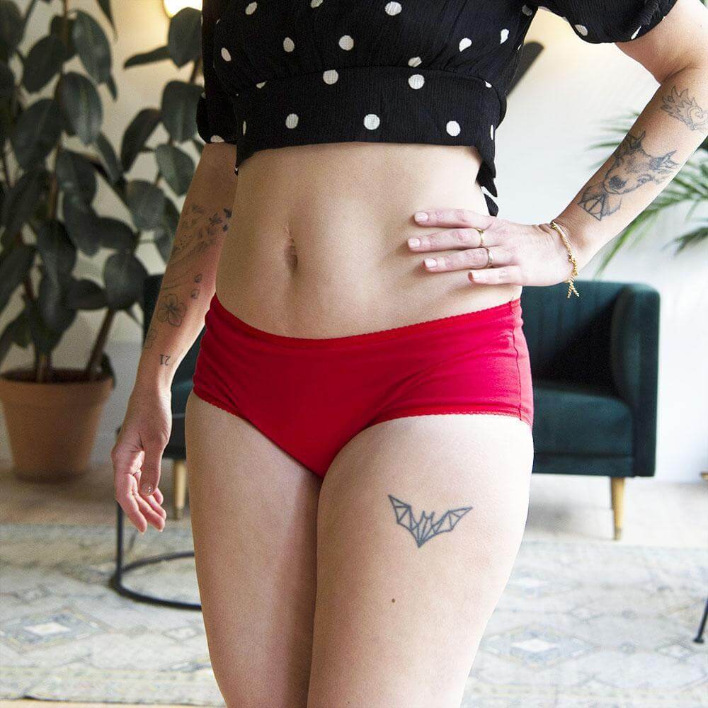 Shorty Sixtine Coquelicot - Image 5